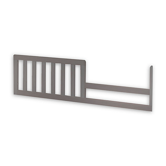 Alternate image 1 for Sorelle Finely Crib & Changer Toddler Guard Rail in Weathered Grey