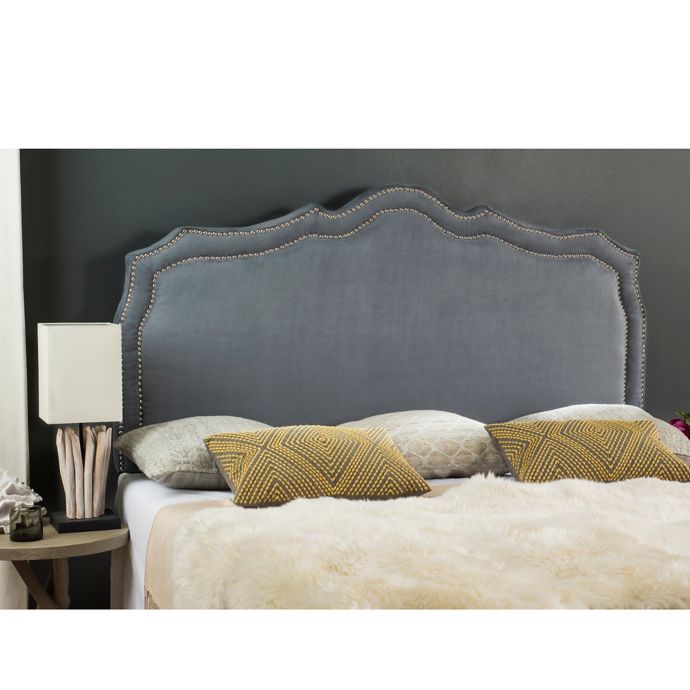 Safavieh Skyler Upholstered Headboard | Bed Bath & Beyond