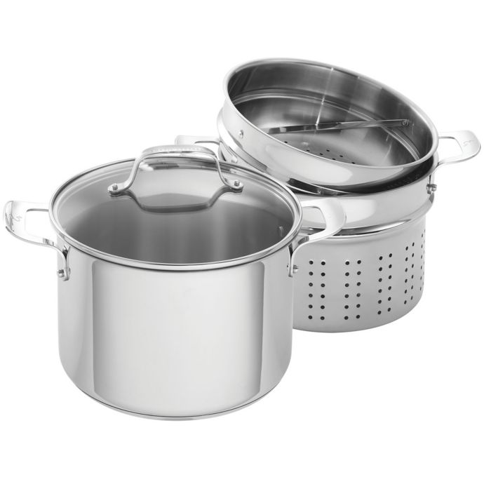 Emeril™ 8 qt. Stainless Steel Covered Multi Cooker Bed Bath & Beyond