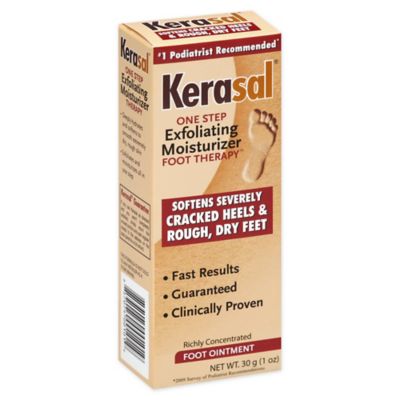 Kerasal One Step 1 Oz Exfoliating Moisture Foot Ointment Bed