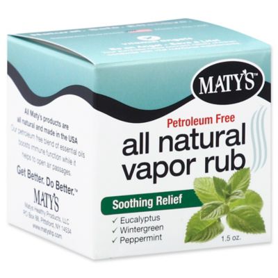 matys vapor rub