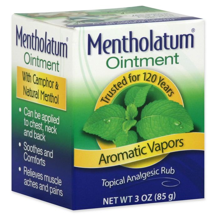 Mentholatum® 3 oz. Topical Analgesic Ointment | Bed Bath & Beyond