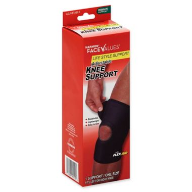 Harmon&reg; Face Values&reg; Neoprene One Size Moderate Adjustable Knee Support. View a larger version of this product image.