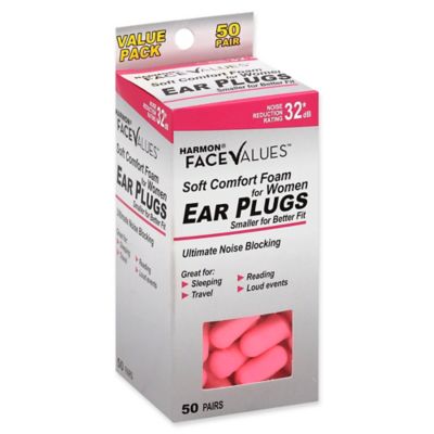 Harmon&reg; Face Values&reg; 50-Count Women&#39;s Soft Comfort Foam NRR 32 dB Ear Plug Value Pack