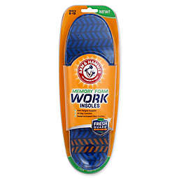 Arm & Hammer&trade; Size 8-13 Memory Foam Work Insoles for Men