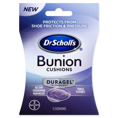 Dr. Scholl's&reg; 5-Count Bunion Cushions with Duragel Technology&trade;. View a larger version of this product image.