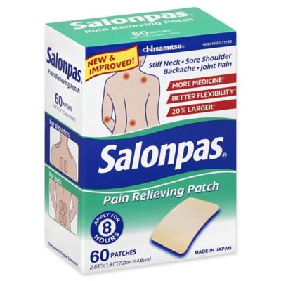Salonpas&reg; 60-Count Pain Relief Patch