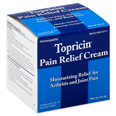 Topricin&reg; 4 oz. Pain Relief Cream. View a larger version of this product image.