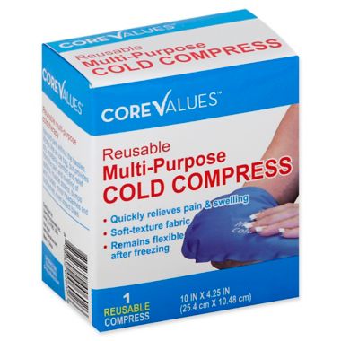 Core Values&trade; Regular Multi-Purpose Reusable Cold Therapy Compress. View a larger version of this product image.