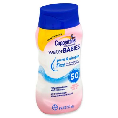 water babies sunscreen