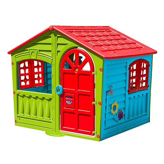 Alternate image 1 for PalPlay House of Fun Indoor/Outdoor Playhouse in Multi