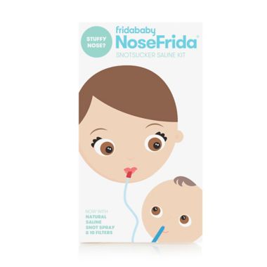 Fridababy&reg; NoseFrida&reg; Snotsucker Saline Kit. View a larger version of this product image.