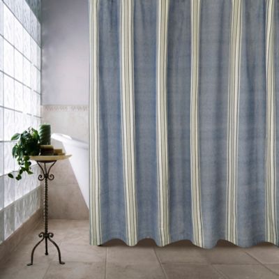 denim shower curtain