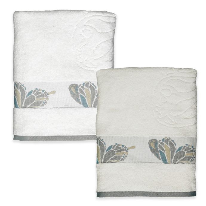 Shell Rummel Butterfly Bath Towel Collection | Bed Bath ...