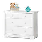 Alternate image 1 for Child Craft&reg; Universal Select 3-Drawer Dresser in Matte White