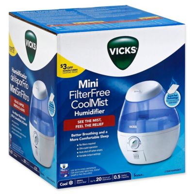 vicks ultrasonic humidifier