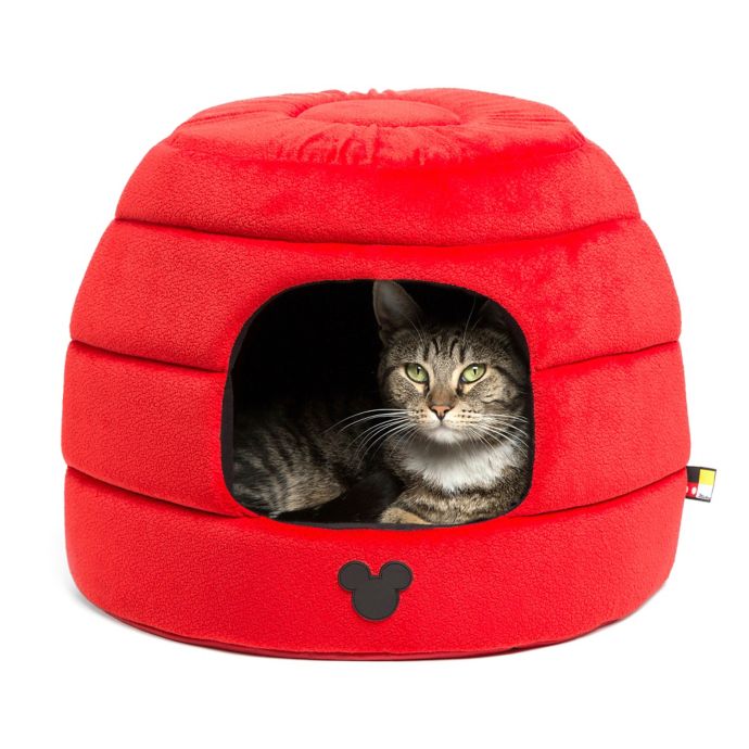 Disney® Mickey Mouse 2in1 Hut Pet Bed in Red Bed Bath and
