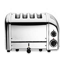 Dualit® 4-Slice Chrome Toaster and Sandwich Cage Collection