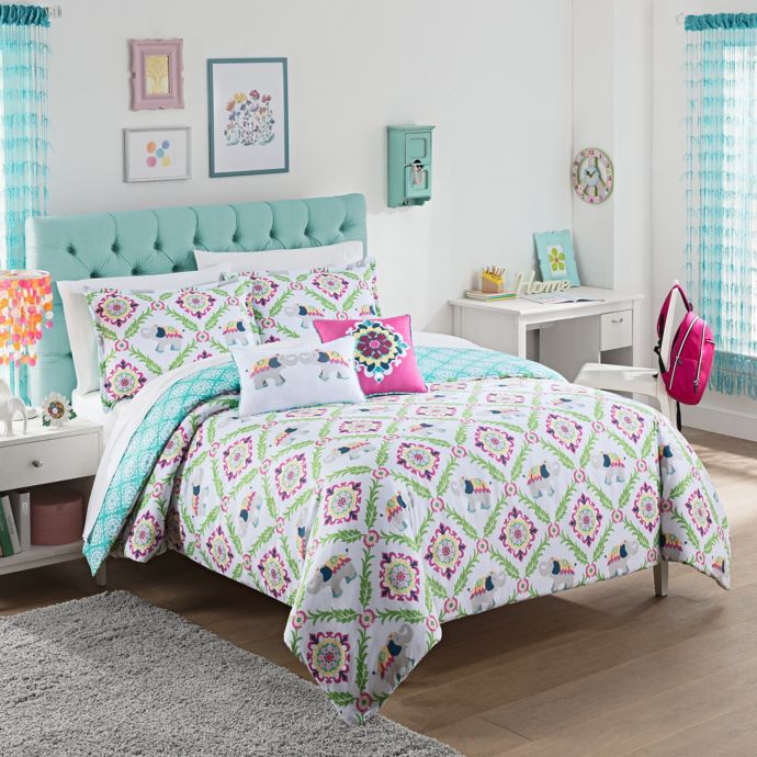 Waverly Kids Bollywood Reversible Comforter Set Buybuy Baby