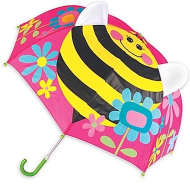 Stephen Joseph&reg; Pop Up 3-D Bee Umbrella. View a larger version of this product image.