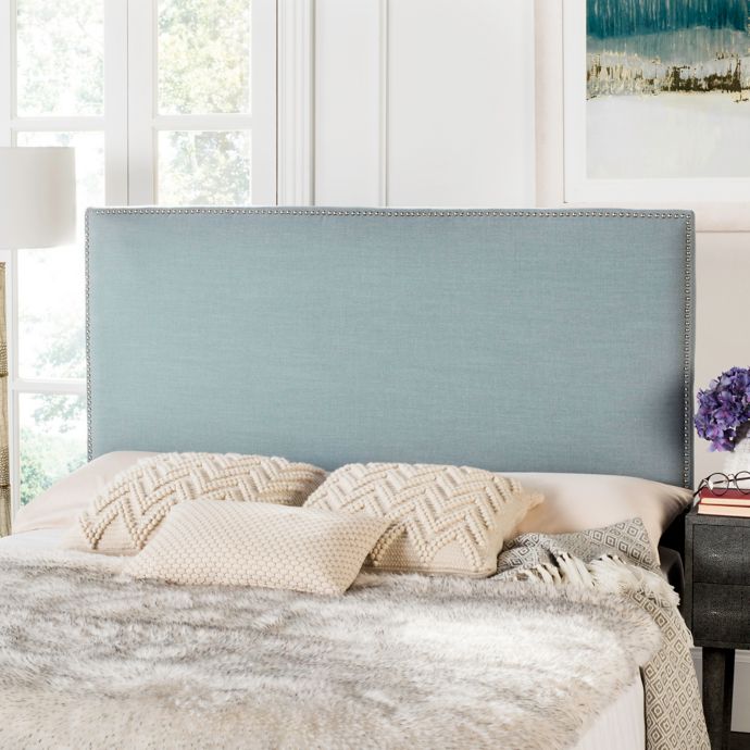 Safavieh Sydney Queen Upholstered Headboard | Bed Bath ...