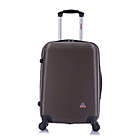 Alternate image 1 for InUSA Royal 20-Inch Hardside Spinner Carry On Luggage in Brown
