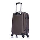 Alternate image 2 for InUSA Royal 20-Inch Hardside Spinner Carry On Luggage in Brown