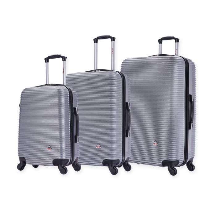 InUSA Royal 3Piece Hardside Spinner Luggage Set Bed Bath & Beyond