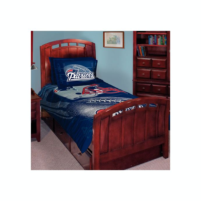 Nfl New England Patriots Twin Full Comforter Set Bed Bath Beyond