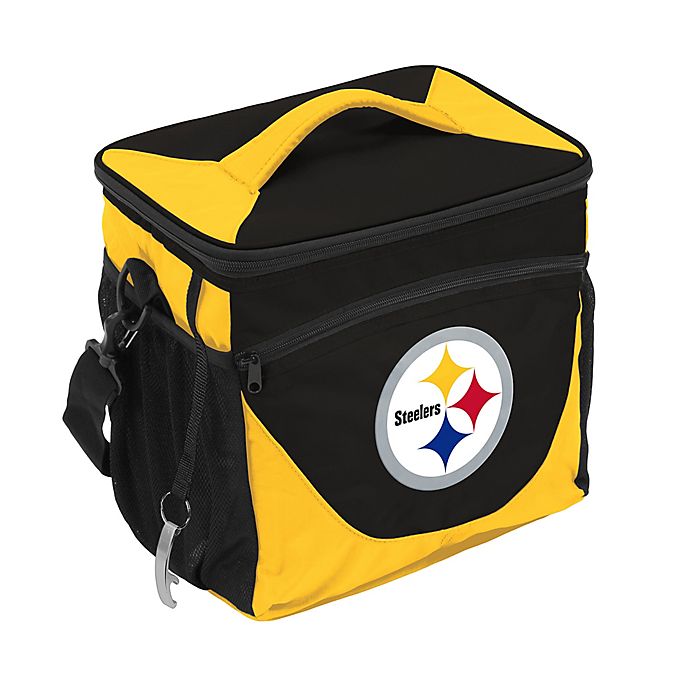 Pittsburgh Steelers FOOTBALL CAN COOLER 2-SIDED
