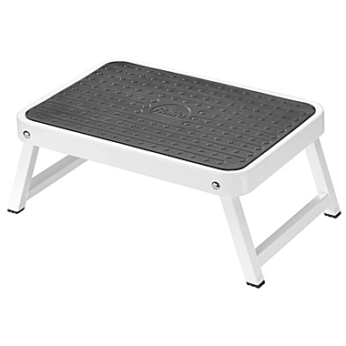 hailo&trade; Folding Step Stool in White. View a larger version of this product image.