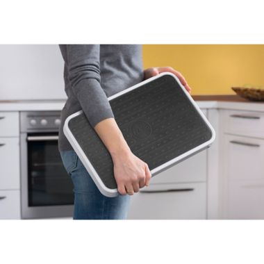 hailo&trade; Folding Step Stool in White. View a larger version of this product image.