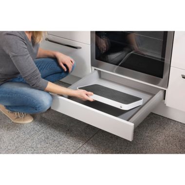 hailo&trade; Folding Step Stool in White. View a larger version of this product image.