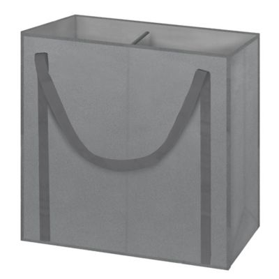 double compartment laundry hamper