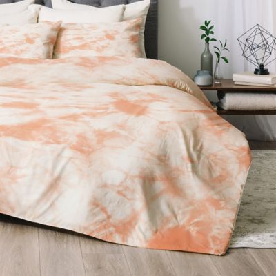 peach comforter set urban outfitters