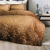 Deny Designs Chelsea Victoria Gold Dust Queen Comforter Set in Gold