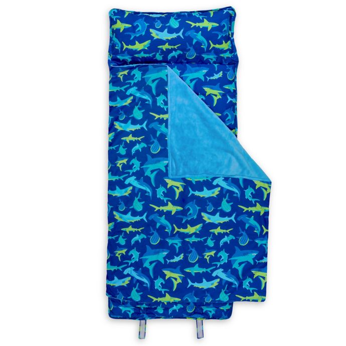 Stephen Joseph Shark Print Nap Mat In Blue Buybuy Baby