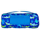 Alternate image 1 for Stephen Joseph&reg; Shark Print Nap Mat in Blue