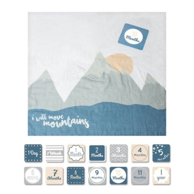 mountain swaddle blanket