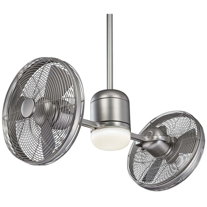 Minka Aire Gyro 42 Inch 1 Light Ceiling Fan In Silver