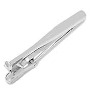 Ox & Bull Trading Co. Antique Silver-Plated Brass Baseball Bat Tie Clip