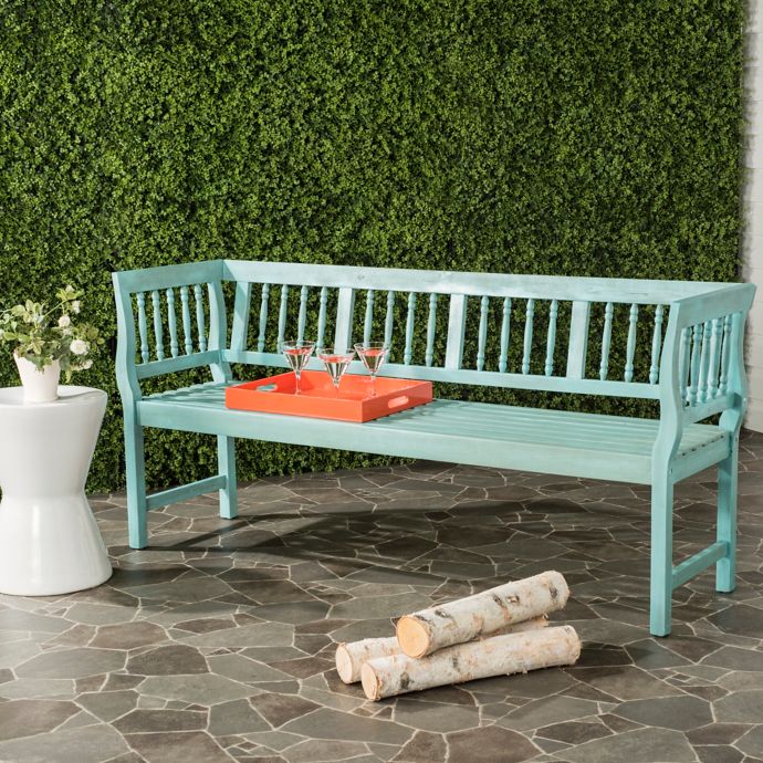 Safavieh Brentwood Outdoor Bench Bed Bath Beyond