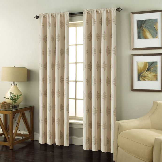 Scranton Rod Pocket Window Curtain Panel Bed Bath Beyond