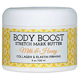 basq 8 oz. Body Boost Stretch Mark Butter in Milk and Honey