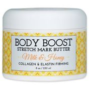 basq 8 oz. Body Boost Stretch Mark Butter in Milk and Honey