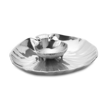 Wilton Armetale&reg; Shell 11-1/2-Inch Sauce/Hors d&#39;oeuvre Server. View a larger version of this product image.