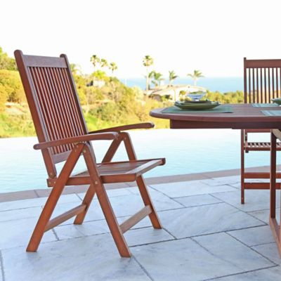 wooden folding arm chairs