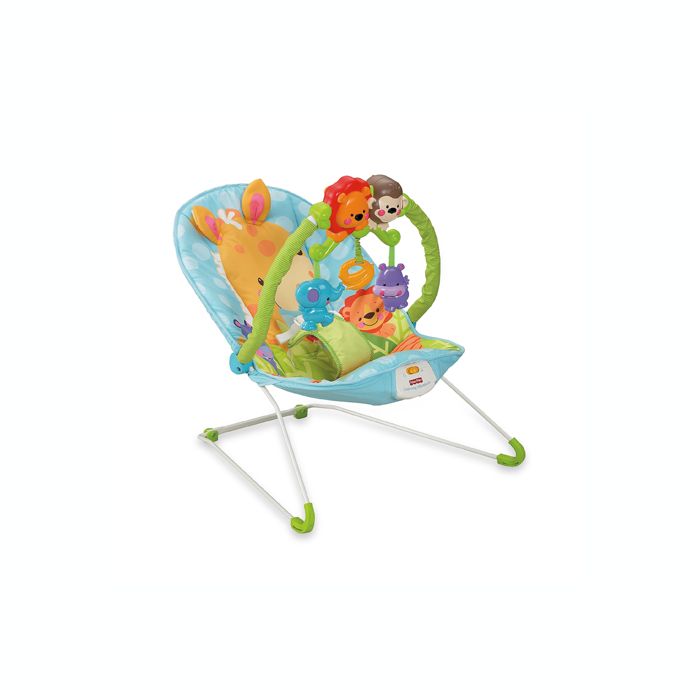 Fisher Price Precious Planet Happy Giraffe Bouncer Buybuy Baby