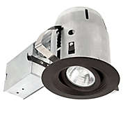 4-Inch Die-Cast Recessed Light Kit with LED Light