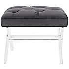 Alternate image 4 for Modway Swift Padded Bench in Grey